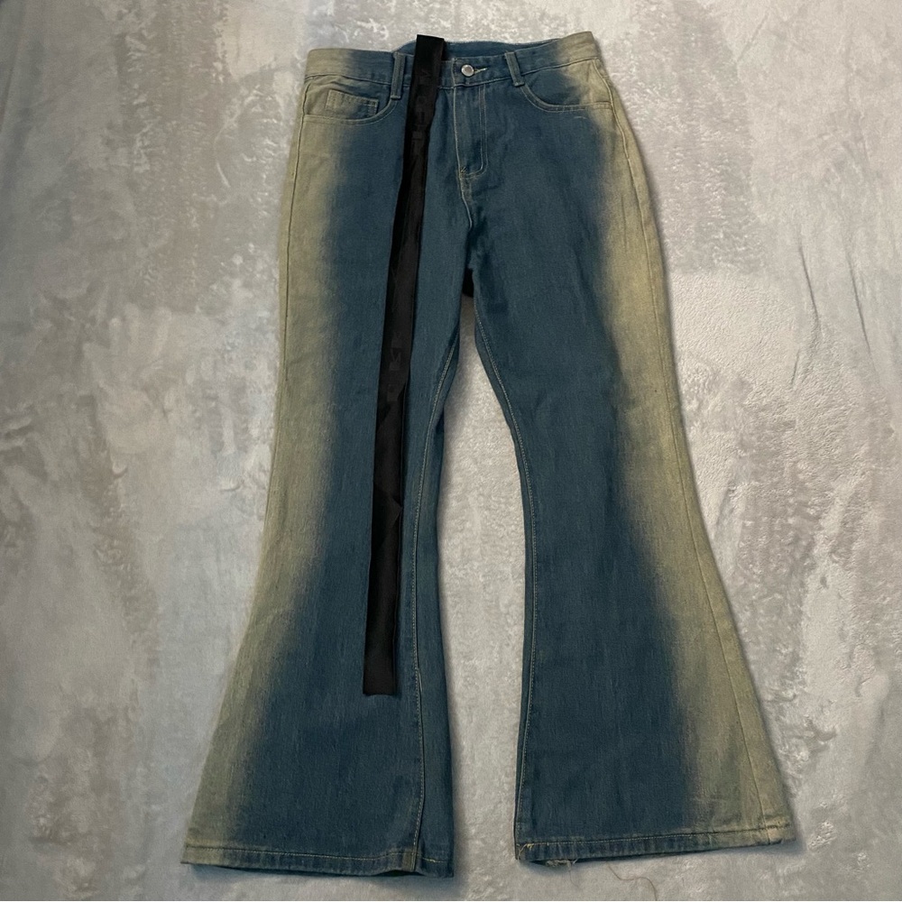 Rick owens flare style jeans